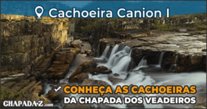 Cachoeira Canion I – CONHEÇA AS CACHOEIRAS DA CHAPADA DOS VEADEIROS.