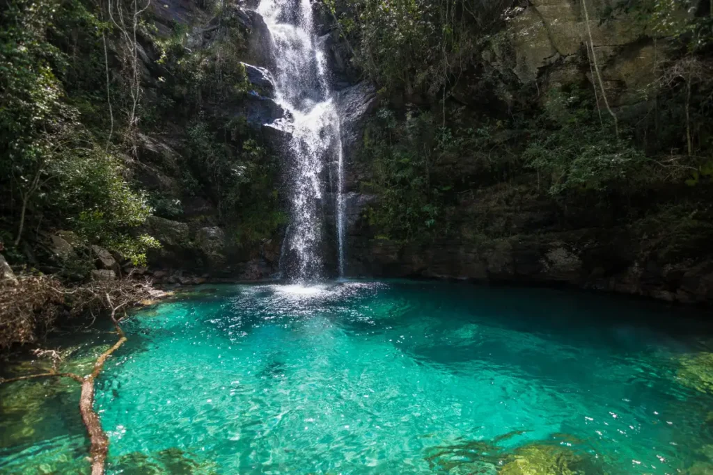 Cachoeira Santa Bárbara - Chapada dos veadeiros